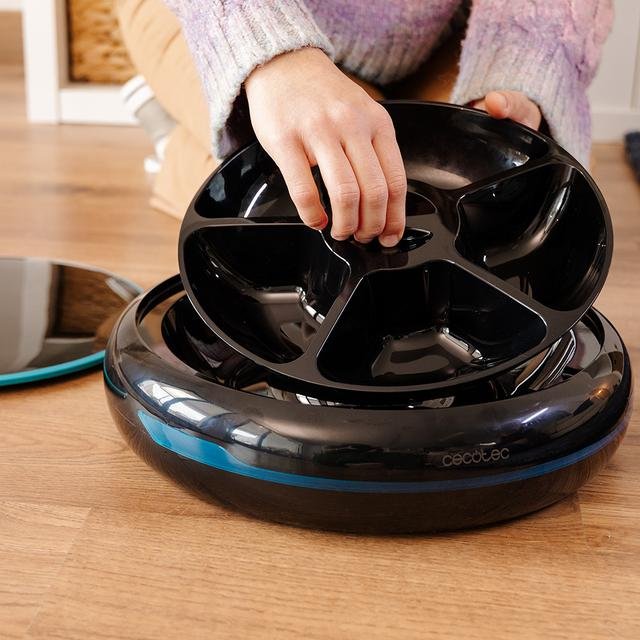 EAN 8435484095624 - Cecotec Pumba 1600 Purrfect Meal comedero y bebedero para perro y gato Negro Comedero automático para mas imagen 10