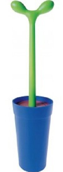 EAN 8003299923229 - Alessi ASG04 AZ escobilla de inodoro y soporte Soporte y escobilla de inodoro imagen 1