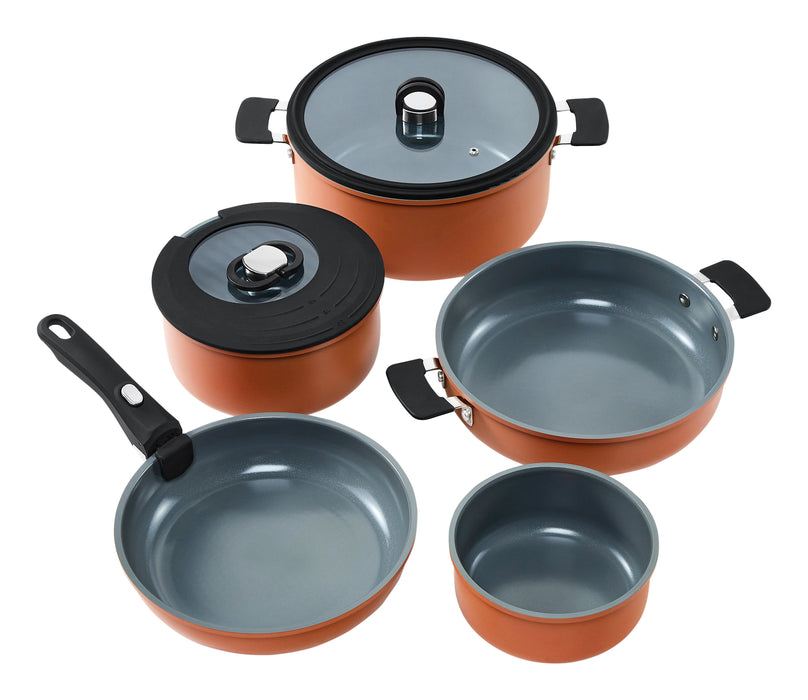 EAN 4260709015910 - Resto Kitchenware 95801 conjunto de sartenes y ollas 8 pieza(s) imagen 1