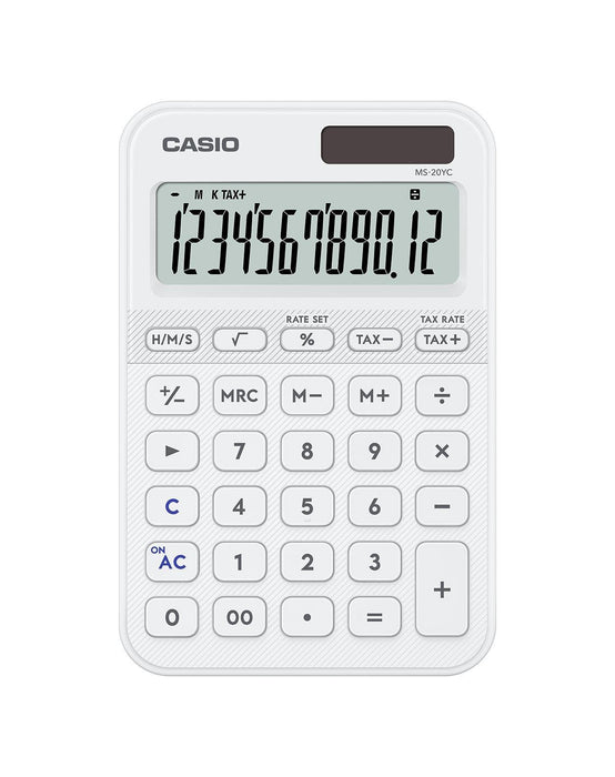 EAN 4549526621260 - Casio MS-20YC calculadora Escritorio Calculadora básica Blanco imagen 1