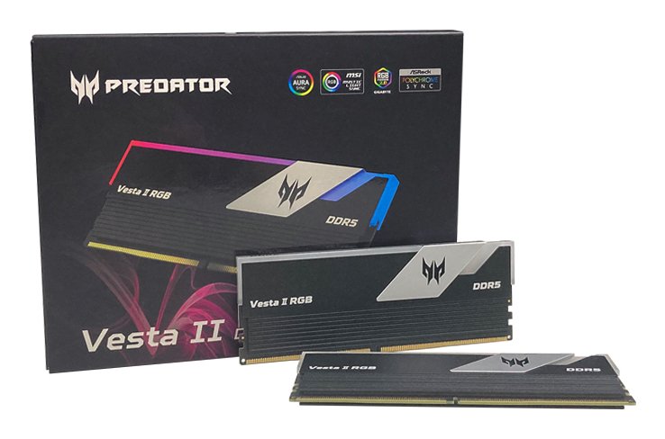 EAN 6955914618299 - Predator VESTA2-64GB-6000-2R8-V1 módulo de memoria 2 x 32 GB DDR5 6000 MT/s 288-pin DIMM imagen 12