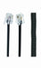 EAN 8716309098038 - Gembird TC4P4CS-2M cable telefónico Negro imagen 1