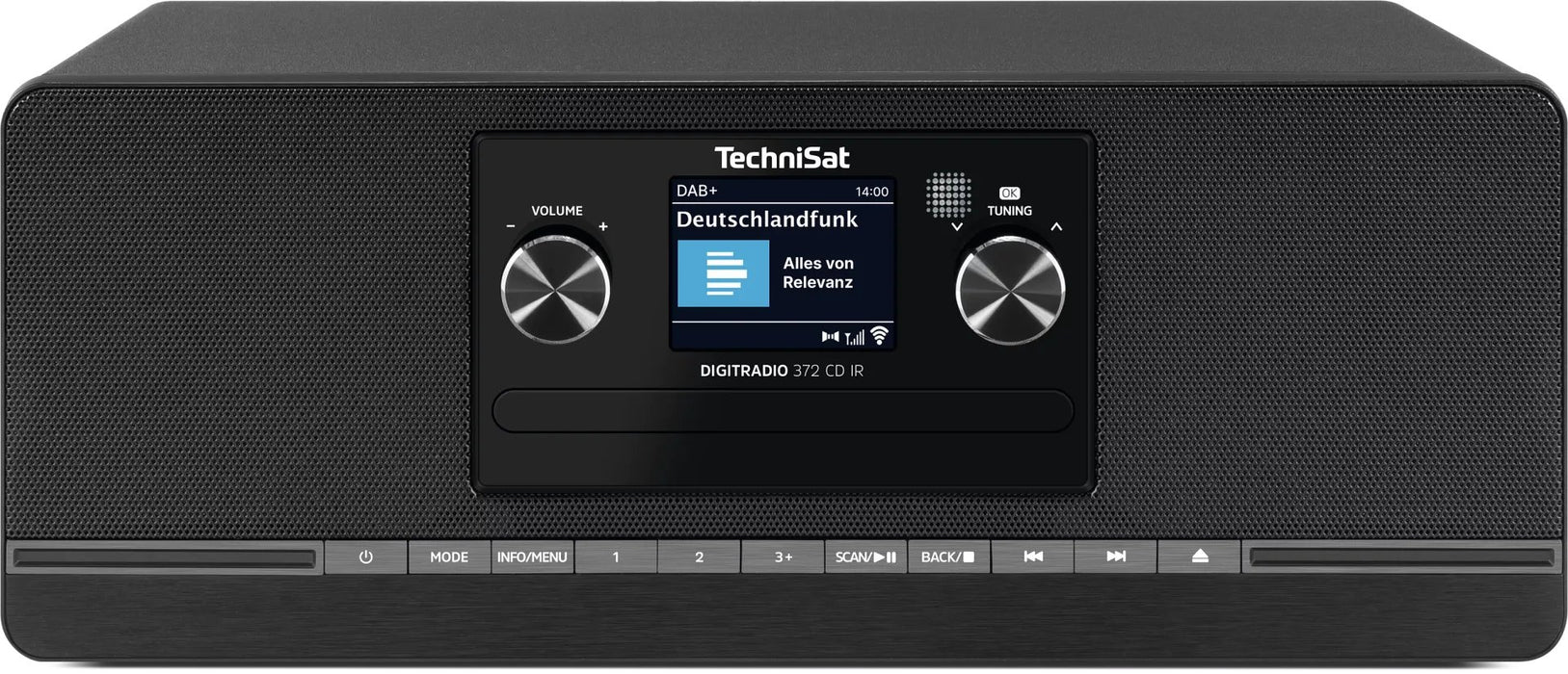 EAN 4019588051027 - TechniSat DIGITRADIO 372 CD IR Internet Analógico y digital Negro imagen 1