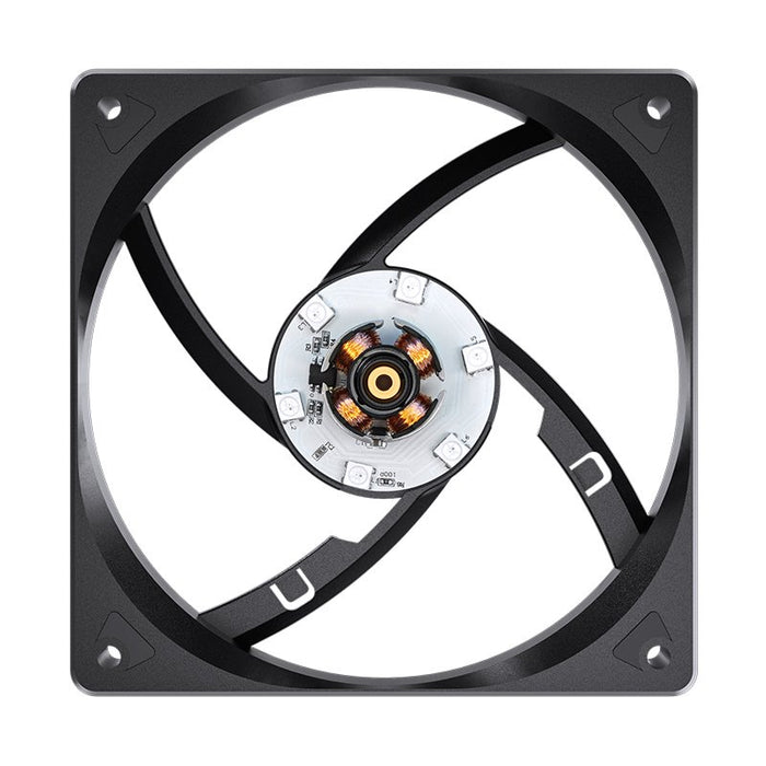 EAN 6970620552958 - Jonsbo CR-3000 ARGB sistema de refrigeración para ordenador Procesador Ventilador 12 cm Negro 1 pieza(s) imagen 13