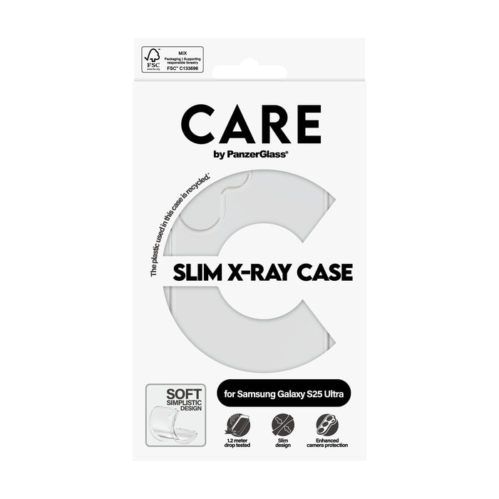 EAN 5715685016462 - PanzerGlass CARE™ by ® X-Ray Case Samsung Galaxy S25 Ultra funda para teléfono móvil Transparente imagen 3