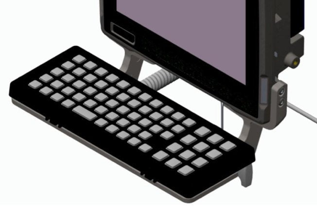 Keyboard Mounting Tray. Includes Tilting Arms  Knobs And Screws. For Vc80 And Ikey Keyboards