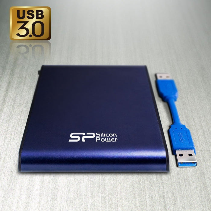 EAN 4712702635706 - Silicon Power Armor A80 disco duro externo 2 TB 2.5" USB 3.2 Gen 1 (3.1 Gen 1) Azul imagen 4