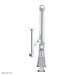EAN 8717371446536 - Neomounts TABLET-D100SILVER soporte de seguridad para tabletas Plata 32,8 cm (12.9") imagen 3