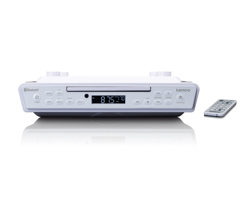 EAN 8711902040842 - Lenco KCR-150 Montado en la pared Digital Blanco imagen 1