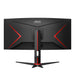 EAN 4038986117005 - AOC G2 CU34G2X/BK pantalla para PC 86,4 cm (34") 3440 x 1440 Pixeles Quad HD LED Negro, Rojo imagen 8