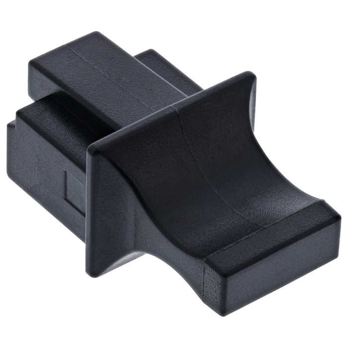 Inline Guardapolvo Para Rj45 Hembra Negro 10uds.