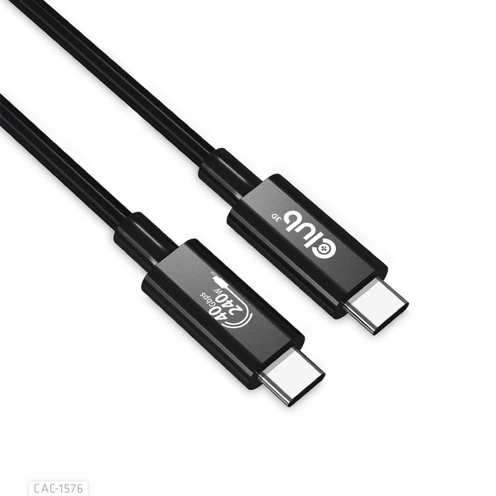 EAN 8719214472320 - CLUB3D CAC-1576 cable USB USB4 Gen 3x2 1 m USB C Negro imagen 1