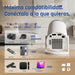 EAN 2528112316195 - iggual MP720p + ECO-COST 100" 120 lúmenes ANSI 720p (1280x720) Blanco imagen 7