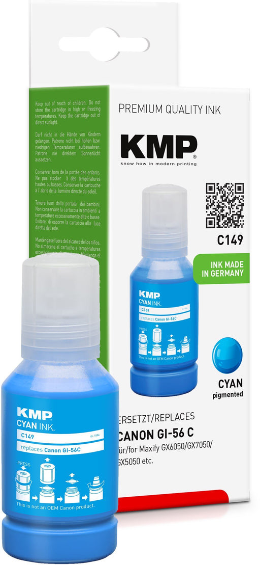 EAN 4011324375800 - KMP 1584,0003 cartucho de tinta 1 pieza(s) Compatible Cian imagen 1