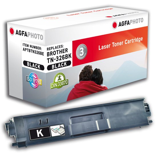 EAN 4250164837004 - AgfaPhoto APTBTN326BE cartucho de tóner 1 pieza(s) Negro imagen 1