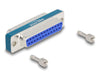 EAN 4043619665495 - DeLOCK 66549 cambiador de género para cable D-Sub 25 pin Azul, Plata imagen 3