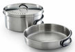 EAN 3138522131999 - Campingaz Topf-Set Trekking Kit 3-teilig edelstahl 1 Topf+ 1 Deckel+ 1 vajilla para camping Acero inoxida imagen 1