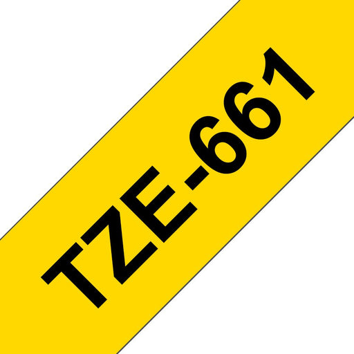 EAN 4977766686778 - Brother TZE-661 cinta para impresora de etiquetas TZ imagen 1