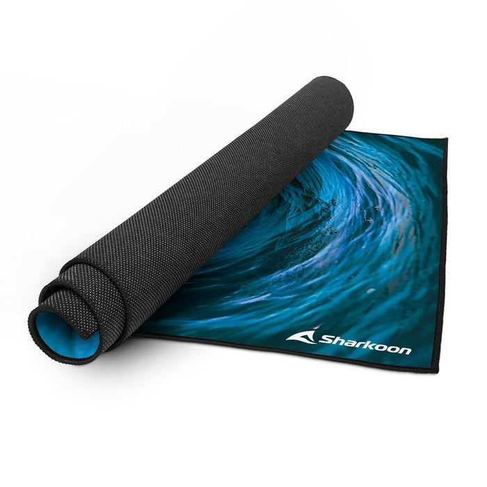 EAN 4044951040018 - Sharkoon SFM12 Negro, Azul, Blanco Poliéster, Silicona imagen 3