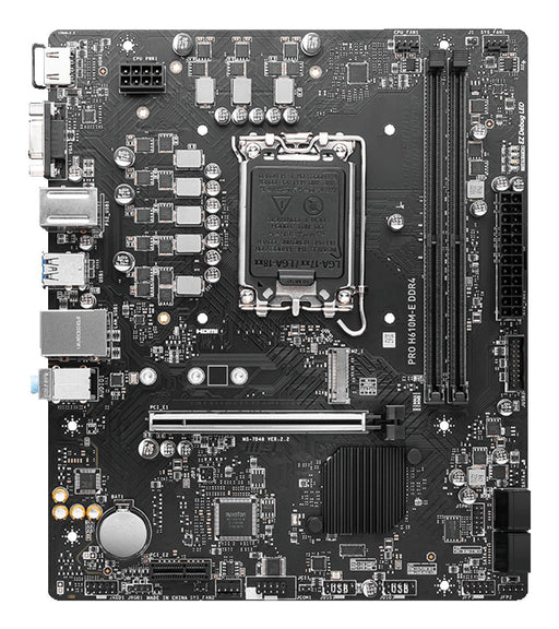 EAN 4711377002660 - MSI PRO H610M-E DDR4 placa base Intel H610 LGA 1700 micro ATX imagen 2