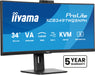 EAN 4948570125296 - iiyama ProLite XCB3497WQSNPH-B1 pantalla para PC 86,4 cm (34") 3440 x 1440 Pixeles UltraWide Quad HD LED  imagen 1