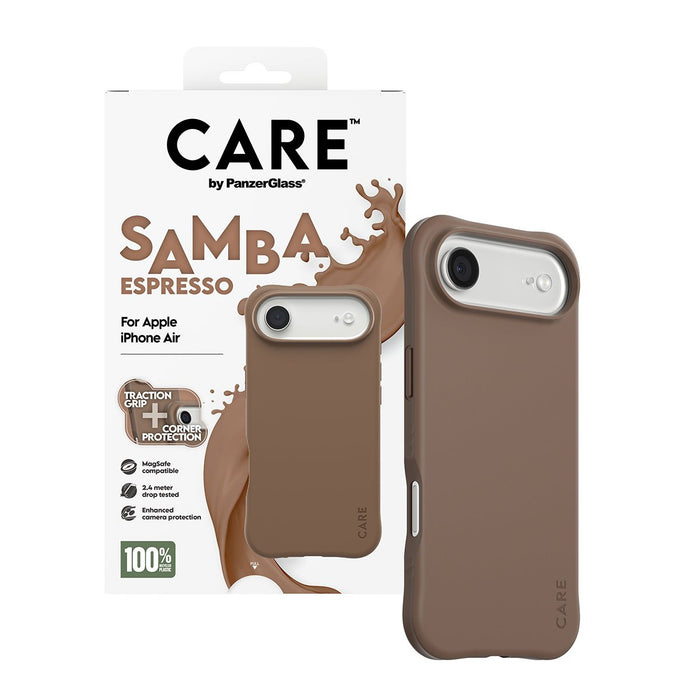 EAN 5715685027123 - PanzerGlass CARE™ by ® Samba Case Espresso w. MagSafe iPhone Air funda para teléfono móvil Marrón imagen 5