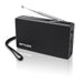 EAN 3700460203894 - Muse M-030 R Portátil Analógica Negro imagen 1