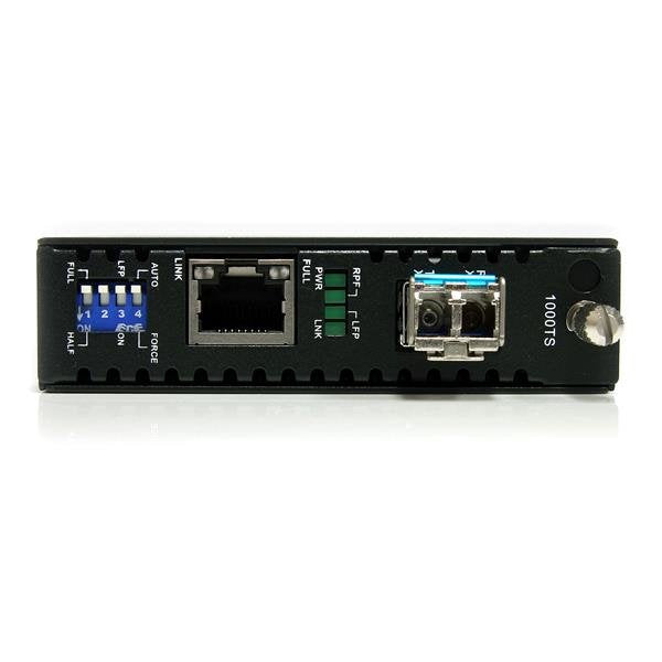 EAN 0065030846066 - StarTech.com ET1000S40LC2 convertidor de medio 2000 Mbit/s 1310 nm Negro imagen 2
