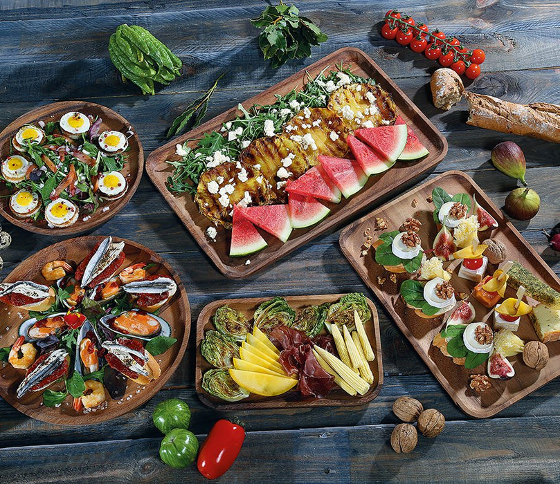 EAN 4006528055993 - Zassenhaus Snackteller Madera Alrededor Plato de servir imagen 5