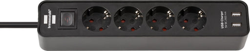 EAN 4007123654796 - Brennenstuhl Ecolor base múltiple 1,5 m 4 salidas AC Interior Negro imagen 1