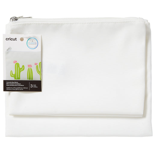 EAN 0093573886911 - Cricut Cosmetic Bag Blanks textil imprimible imagen 1
