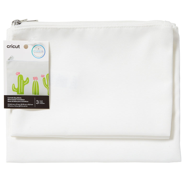 EAN 0093573886911 - Cricut Cosmetic Bag Blanks textil imprimible imagen 1