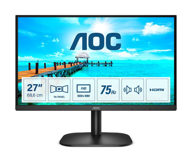 EAN 4038986189699 - AOC B2 27B2AM pantalla para PC 68,6 cm (27") 1920 x 1080 Pixeles Full HD LED Negro imagen 1