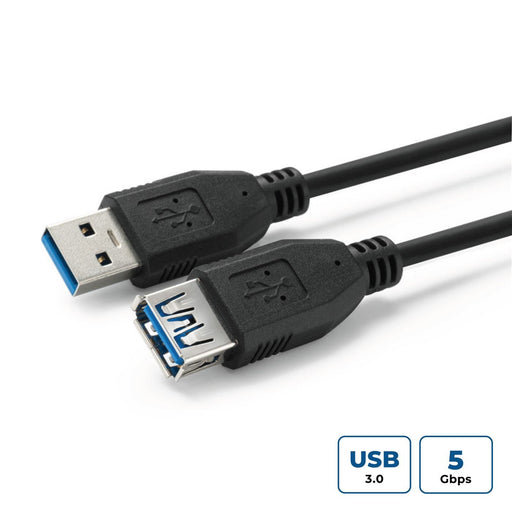 EAN 5711045282775 - Microconnect USB3.0AAF2B cable USB USB 3.2 Gen 1 (3.1 Gen 1) 2 m USB A Negro imagen 1