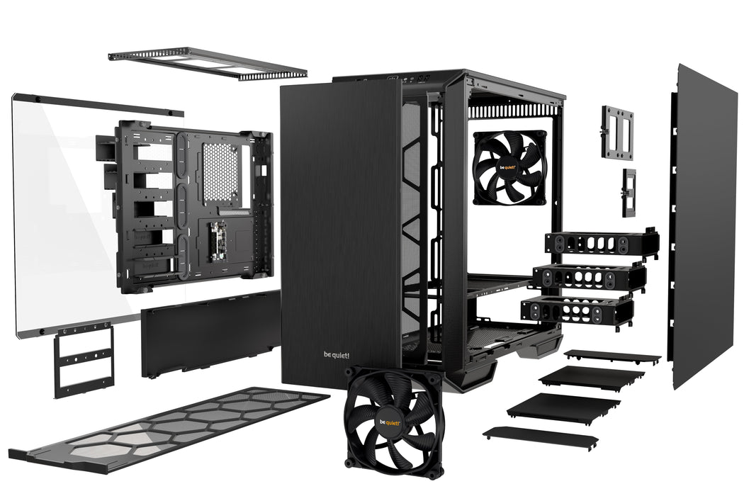 Caja Pc Be Quiet! Torre E-Atx Dark Base 700 Black Rgb 2 Vent. 140mmm/Cristal Templado/Controlador Rgb Bgw23