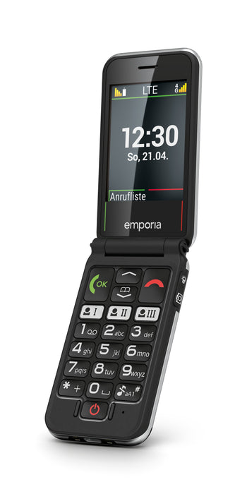 EAN 9005613168742 - Emporia emporiaJOY-LTE 7,11 cm (2.8") 115 g Negro Teléfono para personas mayores imagen 12