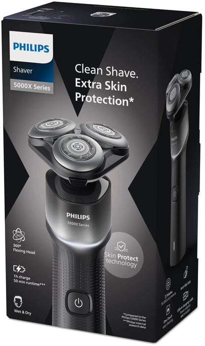 EAN 8720689029131 - Philips X5004/00 afeitadora Máquina de afeitar de rotación Recortadora Azul imagen 2