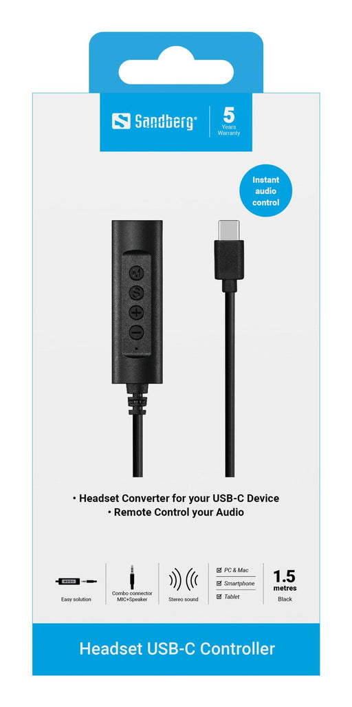 EAN 5705730136733 - Sandberg 136-73 auricular / audífono accesorio Controlador imagen 2