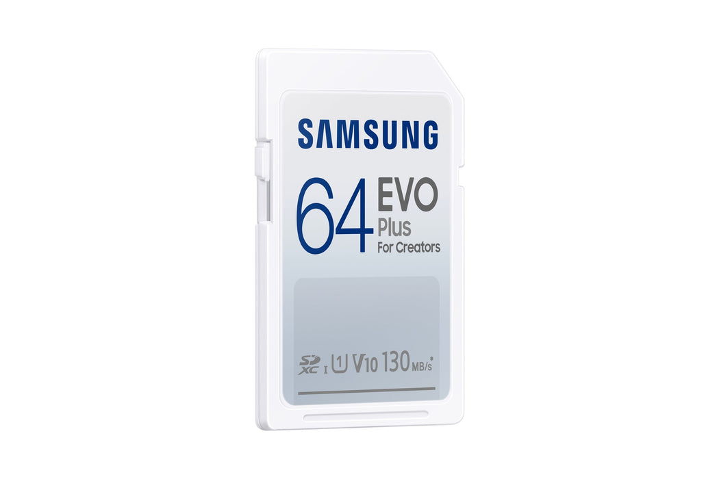 Samsung Evo Plus Sdxc 64gb 130mb/S +Adapter