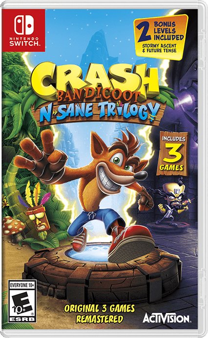 EAN 5030917236761 - Nintendo Crash Bandicoot N. Sane Trilogy Estándar Nintendo Switch imagen 1