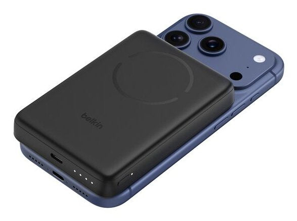 Belkin Boostcharge Slim 10000mah Mag.Pb/15w Qi2 Black Bpd018hqbk