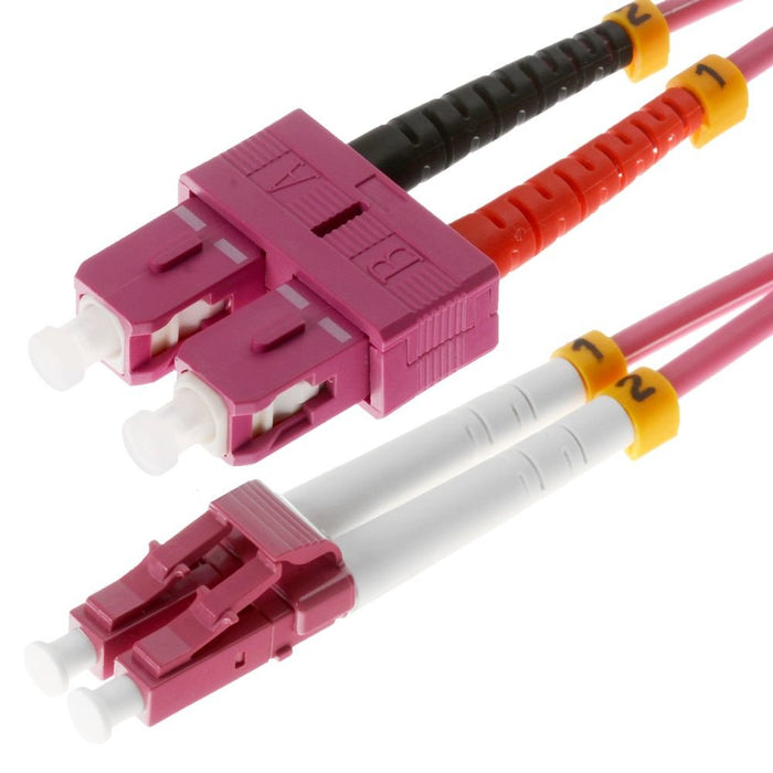 EAN 4005938157594 - Helos 7.5m OM4 LC/SC Cable de fibra óptica e InfiniBand 7,5 m Violeta imagen 1
