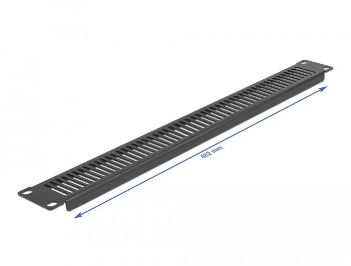 Delock 66670 Accesorio De Bastidor Panel Ciego De Relleno Para Rack Con Ventilación Y Bisagras (2u)