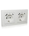 EAN 4250078172758 - ICY BOX IB-MPS4200W-PD toma de corriente Type F + USB A + USB C Blanco imagen 1
