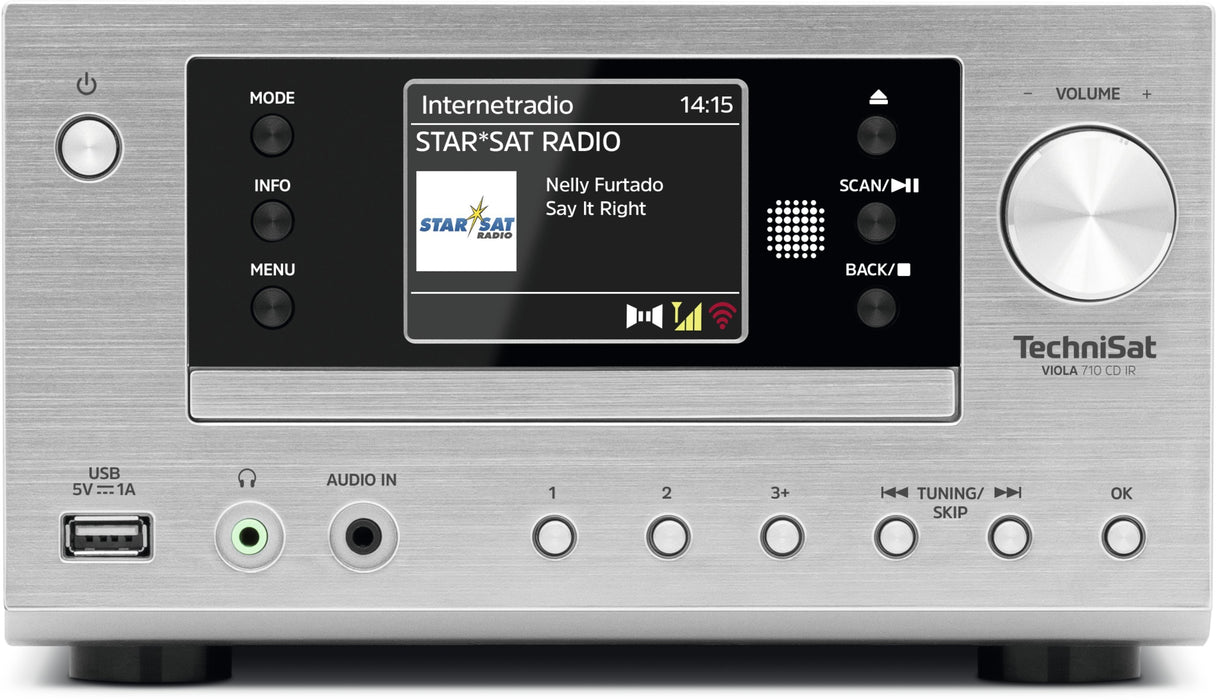 Technisat Viola 710 Cd Ir Schwarz