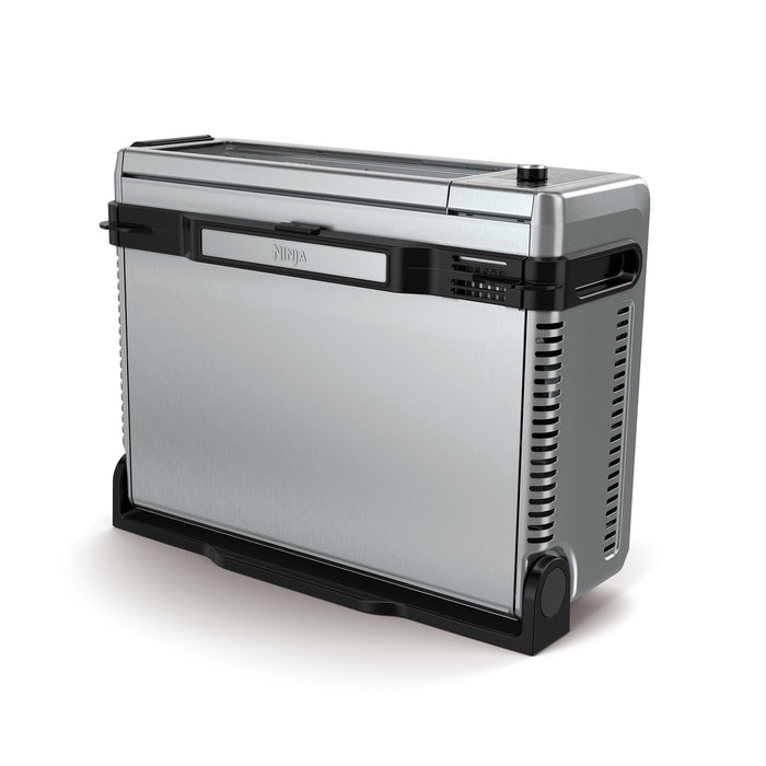 EAN 0622356240093 - Ninja SP101 Sencillo 10 L Independiente 2400 W Freidora de aire caliente Negro, Acero inoxidable imagen 3