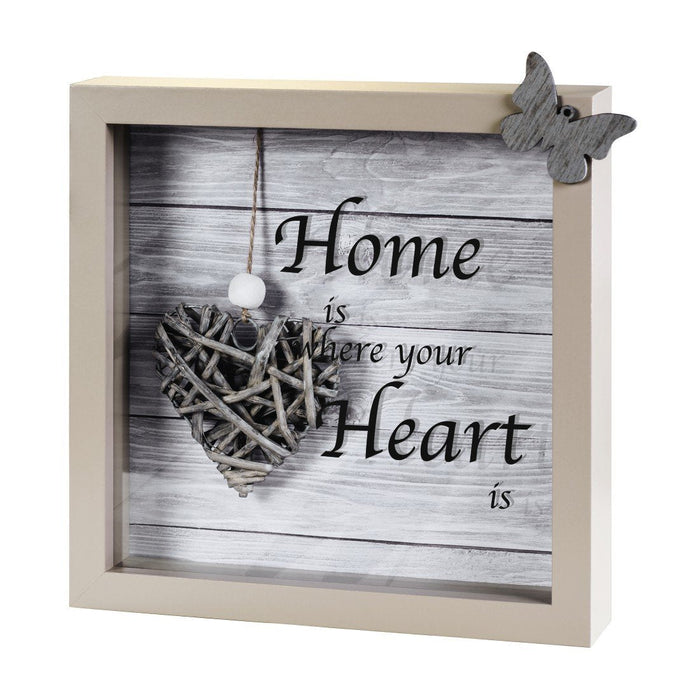 Hama Scala 3d Taupe 23x23 Retrato Madera Passepartout 59778