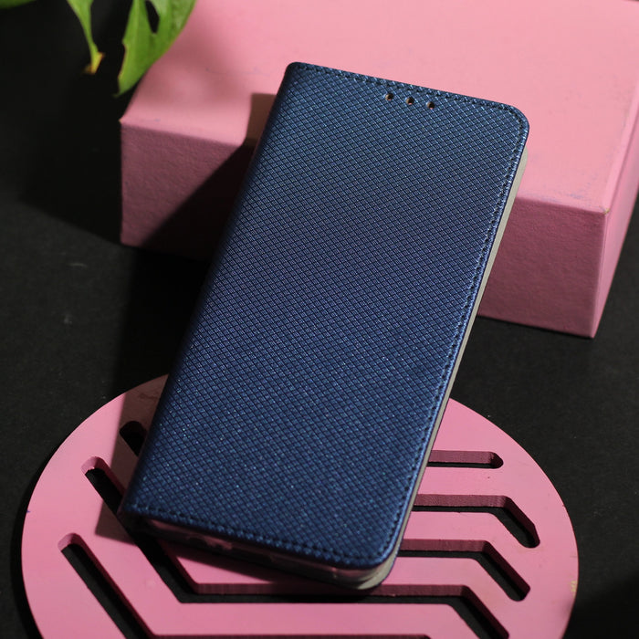 Funda Tipo Libro Con Soporte Magnética Azul Compatible Samsung Galaxy S25 Edge - Jaym®