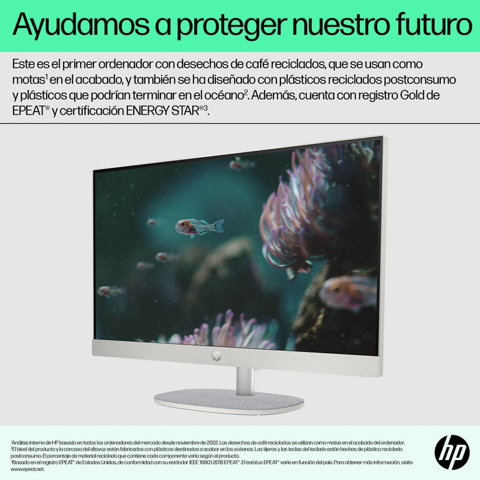 EAN 199642227231 - HP 24 -cr0158ns PC Intel® Core™ i3 i3-1315U 60,5 cm (23.8") 1920 x 1080 Pixeles PC todo en uno 8 GB DDR4-S imagen 12