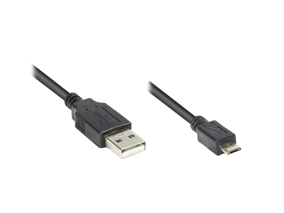Cable Alcasa 2510-Mb05 Usb 5 M Usb 2.0 Usb A Usb B Negro